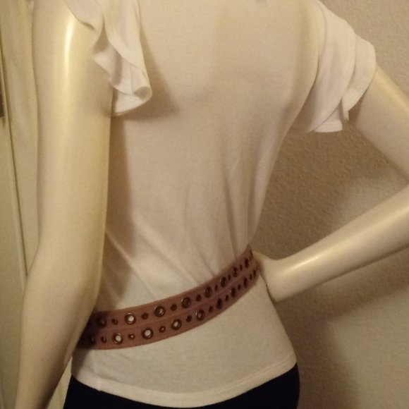 Brown Open Hole Belt - Picture 4 of 16